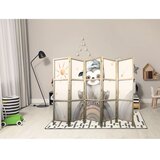  Japanski paravan - Happy Sloth - Sloth in muted colors - wearing a cap - sitting on a rainbow among the stars. 225x172 | shoptok.hr