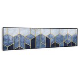 Klarstein wonderwall air art smart, infrardeč grelnik, modra črta, 120 x 30 cm, 350 w Cene