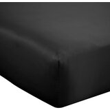 Catherine Lansfield Črna napenjalna satenasta rjuha 90x190 cm Silky Soft – | Shoptok.si