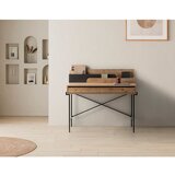 Marckeric Uredski radni stol od punog hrasta 60x113 cm Lila – | shoptok.hr