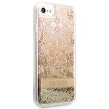 Guess GUHCI8LFLSD silikonski ovitek za iPhone 7, 8, SE 2020 - prozoren z zlatimi bleščicami | Shoptok.si