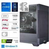MEGA Računalnik MT S7X WORKSTATION i7-13700F/T1000-8GB/16GB-DDR5/1TB-4.0/750W/Win11Pro/črna, (20706296) Cene