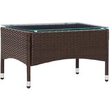  Stolić za kavu smeđi 60 x 40 x 36 cm od poliratana | shoptok.hr