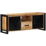 vidaXL TV omarica 100x30x40 cm Masivni neobdelan les Mango | Shoptok.si