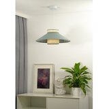  Duolla - Visilica na sajli RIO RATTAN 1xE27/15W/230V prečnik 45 cm zelena/ratan | Eponuda.com