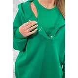 Kesi Set of 3in1 sweatshirt, top and leggings green | shoptok.hr