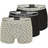 Emporio Armani Bokserice kaki / crna / bijela Cijene