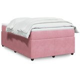 Maison Chic Box spring postelja - Vzmetna postelja z vzmetnico roza 120x190 cm žamet SL5018, (21888077) | Shoptok.si