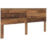 vidaXL Uzglavlje s uzglavljem Staro drvo 200 cm Konstruirano drvo | shoptok.hr