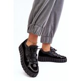 Zazoo Women's Leather Sport Shoes On Platform | Shoptok.si