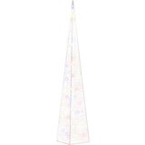  Akrilni ukrasni stožac s LED svjetlima raznobojni 90 cm | shoptok.hr