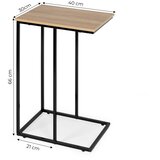 Modern Home Mobilni Metalni Pomoćni Stolić | shoptok.hr