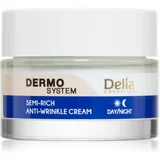 Delia Cosmetics Dermo System dnevna in nočna krema proti gubam 50 ml