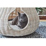 MiaCara Krevet za mačke od ratana u prirodnoj boji ø 56 cm Perla Natural – | shoptok.hr