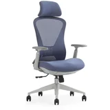 Ultra ergonomska kancelarijska stolica Conference Lite Silver Blue