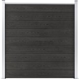 vidaXL Vrtna ograja WPC 180x186 cm siva | Shoptok.si