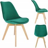 Jumi BARI oblazinjen zeleni žametni stol, (21888382) | Shoptok.si