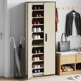 za cipele krem 60 x 30 x 166 cm od tkanine