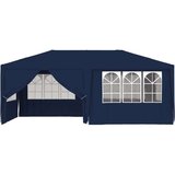  Profesionalni šator za zabave 4 x 6 m plavi 90 g/m² | shoptok.hr
