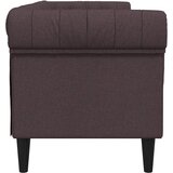  Trosjed Chesterfield tamnosmeđi od tkanine | shoptok.hr