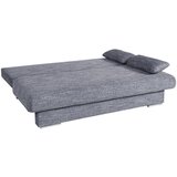 P & B ZOFA S POSTELJNO FUNKCIJO, siva tekstil, leseni material | Shoptok.si