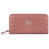 Vuch Ženski novčanik Mell Rays Dusty Pink, 11,5 x 20 cm | shoptok.hr