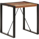 vidaXL Jedilna miza 70x70x75 cm trden predelan les | Shoptok.si