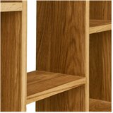House Nordic Polica s više razina od punog hrasta u prirodnoj boji 15 cm Townsville – | shoptok.hr