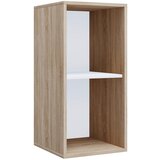 MID.YOU pisarniški regal lona, hrast | Shoptok.si