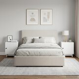  Noćni ormar 2 pcs Bijela visokog sjaja 43 x 34,5 x 50 cm | Eponuda.com