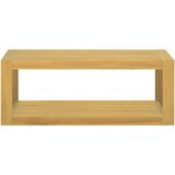 Maison Chic Stenska Kopalniška omarica - Kopalniški kabinet 90x45x35 cm trdna tikovina, (21794972) | Shoptok.si