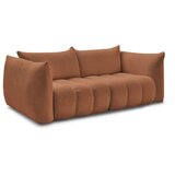 Bobochic Paris Oranžna sedežna garnitura iz tkanine bouclé 234 cm Azra – | Shoptok.si