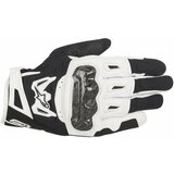 Alpinestars SMX-2 Air Carbon V2 Gloves Black/White 2XL Motoristične rokavice | Shoptok.si