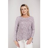 mi...mi Purple blouse with sweater print mi... Me Cene