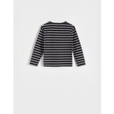 Reserved - Prugasta majica dugih rukava - tamnosivo | shoptok.hr