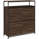 Ormarić za cipele s 4 ladice smeđa boja hrasta 100x34x112 cm | Eponuda.ba
