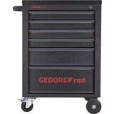 Gedore Delavniški voziček MECHANIK, napolnjen, 6 predalov, 129 kosov, črne barve, VxŠxG 910 x 628 x 418 mm | Shoptok.si