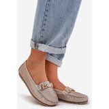 S. BARSKI Glitter Flat Moccasins Made Of Natural Leather D&A | shoptok.hr