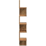  Zidna kutna polica staro drvo 20x20x127,5 cm konstruirano drvo | shoptok.hr