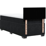 Box spring krevet s madracem crni 100x200 cm baršunasti | shoptok.hr