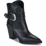 Karl Lagerfeld KOWBOY Buckle Mid Boot Crna | shoptok.hr