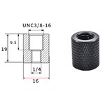 INF 5-paketni 1/4-palčni adapter z ženskim na zunanjim navojem M8 za stojala in dodatke za fotoaparat 3/8-16, (5000324335) Cene