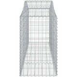  Lučne gabionske košare 40 kom 200x50x80/100cm pocinčano željezo | shoptok.hr