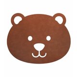 LIND DNA Rjava ročno tkana otroška preproga iz eko usnja 111,5x140 cm Bear XXXL Bull – | Shoptok.si