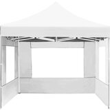 Profesionalni šotor za zabave aluminij 4,5x3 m bel, (20742981) | Shoptok.si