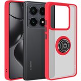 AVIZAR Ohišje za Xiaomi 14T Pro Kovinsko obročno video držalo, Rdeča, (5000016402) | Shoptok.si