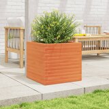  Vrtna sadilica voštano smeđe boje 50x50x46 cm od borovine | shoptok.hr