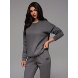 Ombre UNISEX couples tracksuit set in athleisure style with pants and sweatshirt | Shoptok.si