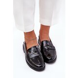 VINCEZA Elegant Patent Leather Women's Moccasins Made Of Natural Leather | Shoptok.si