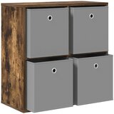  Kreveta s ladicama Dimljeni hrast 68,5 x 32 x 67 cm | shoptok.hr